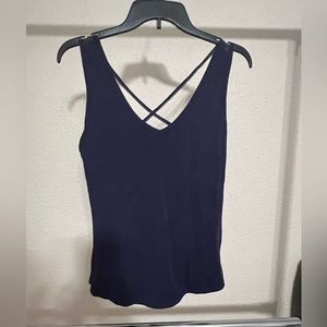 Buff Bunny Navy Blue Tank Top SZ M